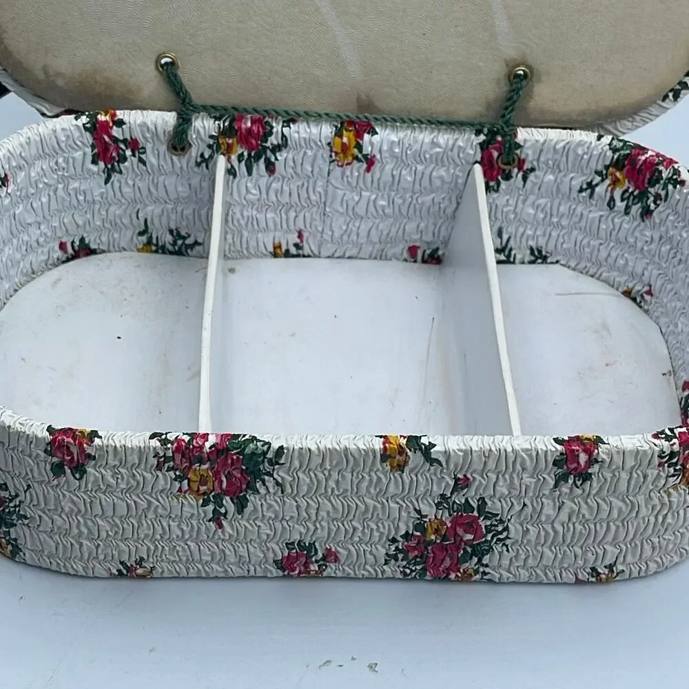Claussner MCM vintage vanity hosiery jewelry Gift Box, 1950